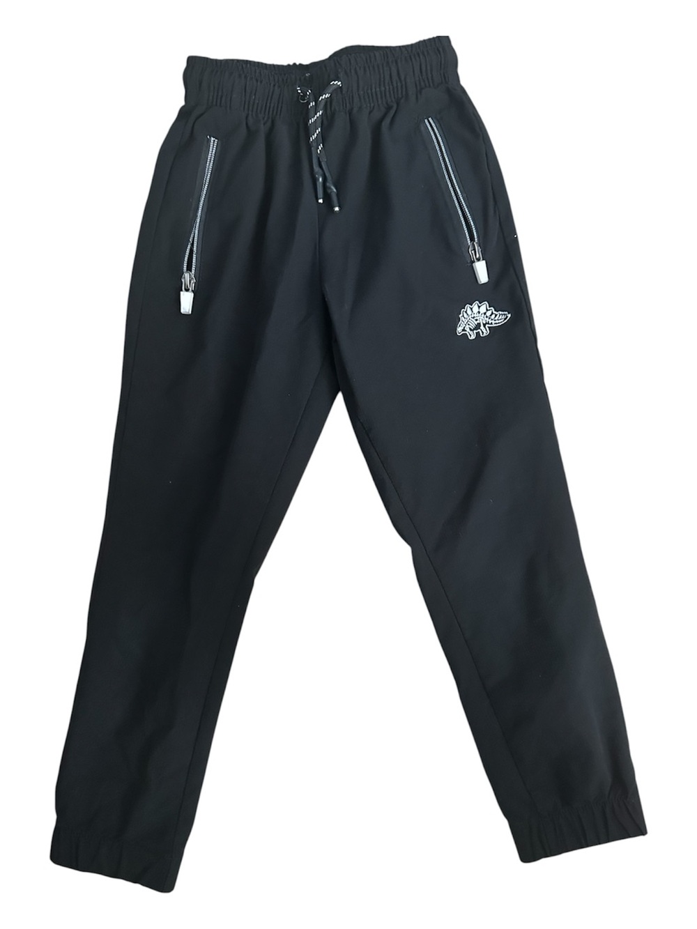 Public Record Black Triceratops Joggers Size 5